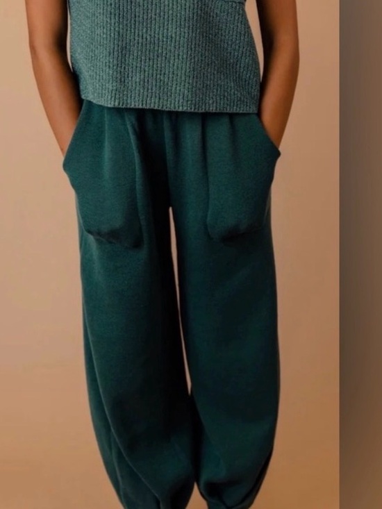 FP Beach. Freya Sweater PANTS in emerald spell- size XL- pants only - Picture 9 of 16